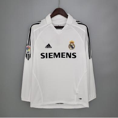 Camiseta Retro Real M adrid Primera Equipación 05/06 ML