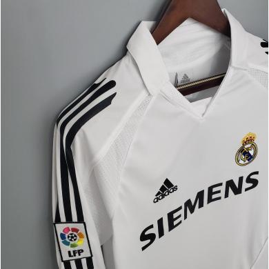 Camiseta Retro Real M adrid Primera Equipación 05/06 ML