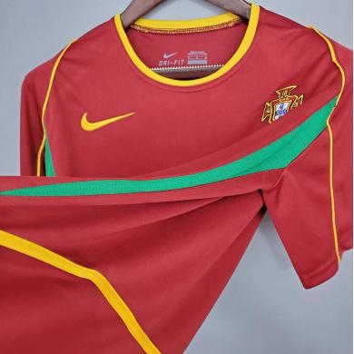 Camiseta Portugal Primera Equipación 2002