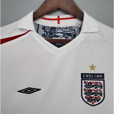 Camiseta Retro 2006 Inglaterra Primera Equipación