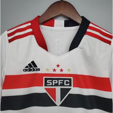 Camiseta Sao Paulo Fc Primera Equipación 2021-2022 Niño