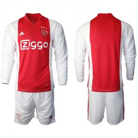 Camiseta A-j-a-x De Ámsterdam 1ª Equipación 2020/2021 Manga Larga