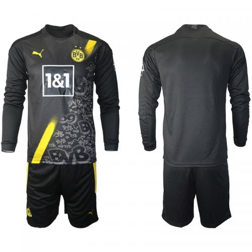 Camiseta Borussia Dortmund 2 Equipaci n 2020 2021 Manga Larga