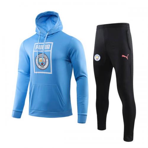 Levántate captura descanso Chandal Manchester City 2019/20 Azul Claro Negro