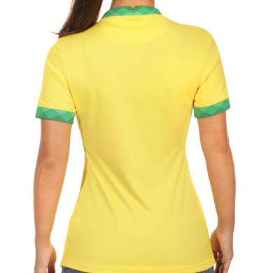 Camiseta Primera Equipación Brasil Mujer 2020 2021 Stadium