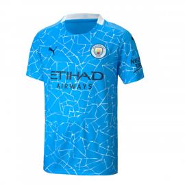 Camiseta De La 1.ª Equipación Del Manchester City 2020-2021 Niños