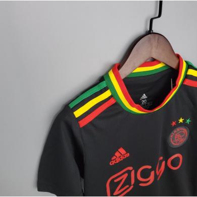 Camiseta A-j-a-x Fc Concepto Negro 2020/2021 Niño