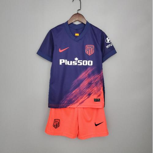 Camiseta 0ficial niño atletico de madrid | Atletico Camiseta 2º equipacion  | camiseta futbol Atletico Junior