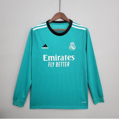 Camiseta Real M adrid Tercera Equipación 2021-2022 ML