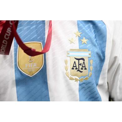 CAMISETA ARGENTINA PRIMERA EQUIPACIÓN Mundial Qatar 2022 3 Estrellas