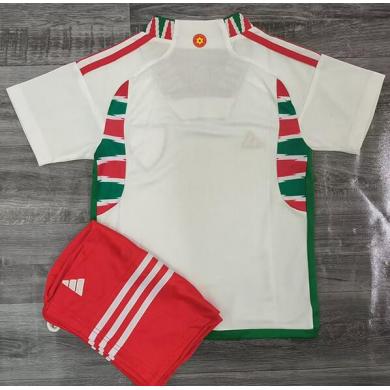 Camiseta GALES Segunda Equipación Mundial Qatar 2022 Niño