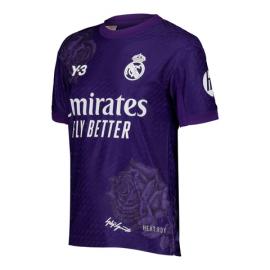 Camiseta Real Madrid Y-3 Cuarta Equipación Morada 23/24 Niño