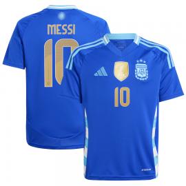 Camiseta Argentina 2ª Equipación 2024 Niño MESSI #10