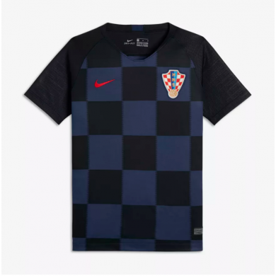 Camiseta Croacia 2ª Equipación 2018 Niños