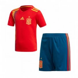 Conjunto De Camiseta España 1ª Equipación 2018 Niño 