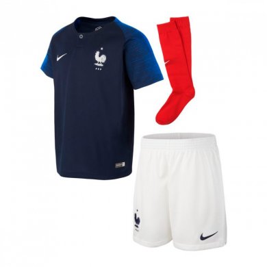 CONJUNTO NIKE FRANCIA BREATHE PRIMERA EQUIPACIÓN 2018-2019 NIÑO