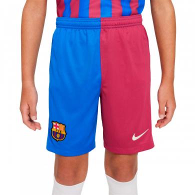 PANTALÓN CORTO FC b-arcelona PRIMERA EQUIPACIÓN STADIUM 2021-2022 NIÑO