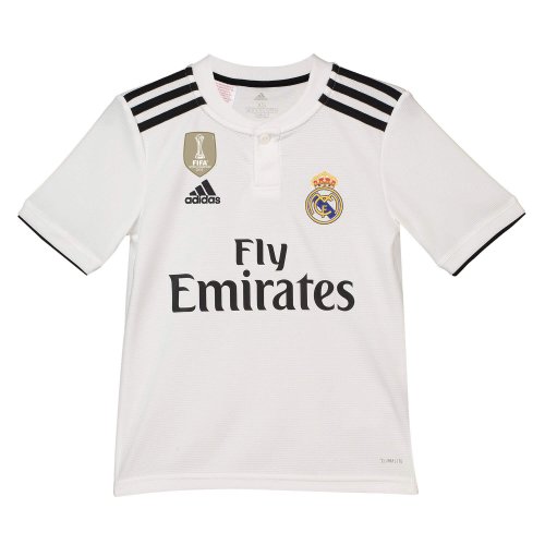 Camiseta de la 1ª equipación del Madrid 2018-19 para niños