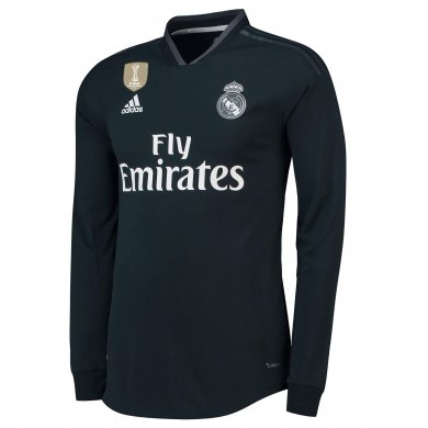 Camiseta de la 2ª equipación del Real Madrid 2018-19 de manga larga