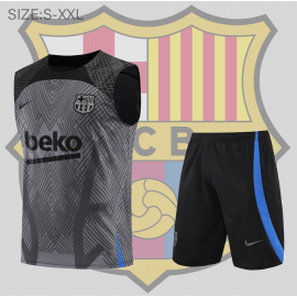 Camiseta De Fútbol Sin Mangas Barcelona 22/23 + Pantalones