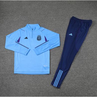 Sudadera Entrenamiento FC Argentina Azul Claro 22/23 Niño