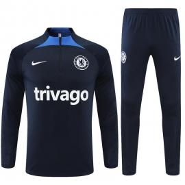 Sudadera Entrenamiento FC Azul Precioso 22/23 Niño