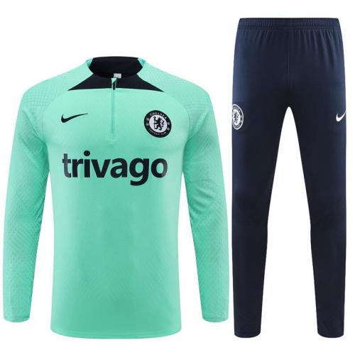 Camiseta de Entrenamiento Chelsea 2022 Azul Claro