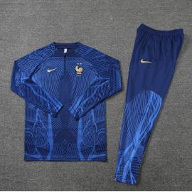 Sudadera Entrenamiento FC Francia Azul Real 22/23