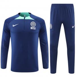 Sudadera Entrenamiento FC Inter Azul Precioso 22/23