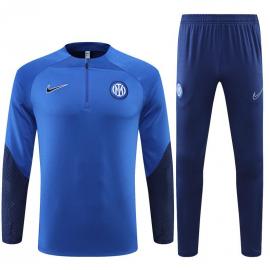 Sudadera Entrenamiento FC Inter Color Azul 22/23 Niño