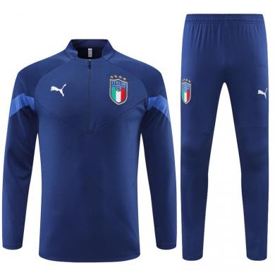 Sudadera Entrenamiento FC Italia Azul Precioso 22/23 Niño