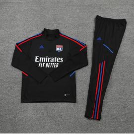 Sudadera Entrenamiento FC Lyon Negro 22/23