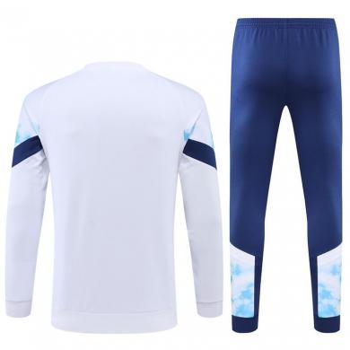 Sudadera Entrenamiento FC Manchester City Blanco 22/23