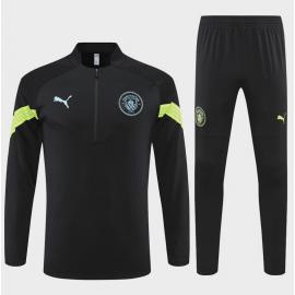 Sudadera Entrenamiento FC Manchester City Negro 22/23