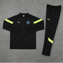 Sudadera Entrenamiento FC Manchester City Negro 22/23