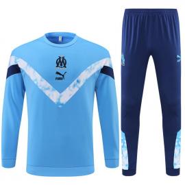 Sudadera Entrenamiento FC Marsella Azul Claro 22/23