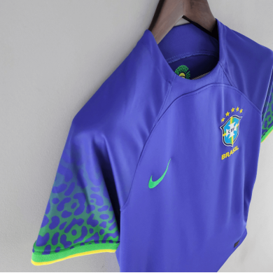 Camiseta Brasil Segunda Equipación 22/23 Mujer