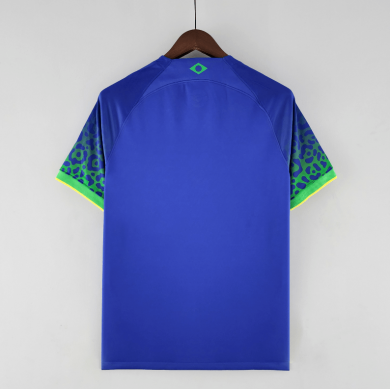 Camiseta Brasil Segunda Equipación 22/23 Niño