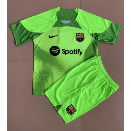 Camiseta Portero b-arcelona Verde 22/23 Niño