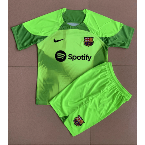 oración poco claro Elaborar Camiseta Portero Barcelona Verde 22/23 Niño