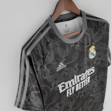 Camiseta Real M adrid Especial Edición 2022/2023 Dragón Negro