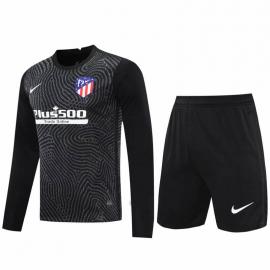 Camiseta 20/21 Portero Atlético De Madrid Manga Larga Negro Niño