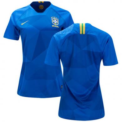 Camiseta Brasil 2ª Equipación 2018 Mujer