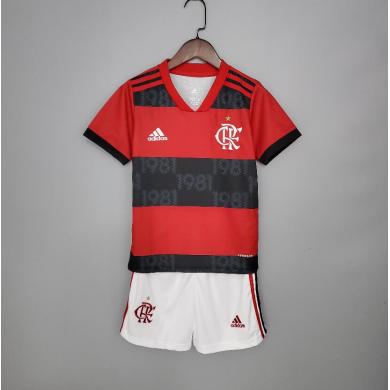 Camiseta Flamengo Primera Equipación 2021/2022 Niño