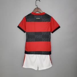 Camiseta Flamengo Primera Equipación 2021/2022 Niño