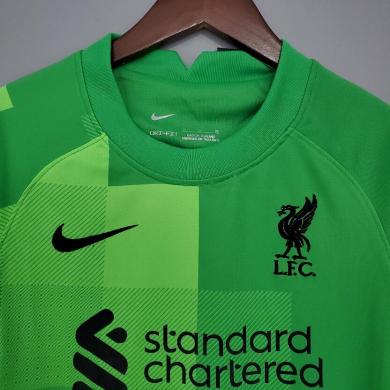 Camiseta Liverpool Fc Stadium Portero 2021-2022 Niño