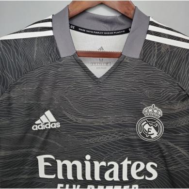 Camiseta Real M adrid Portero 2021/2022 Negra