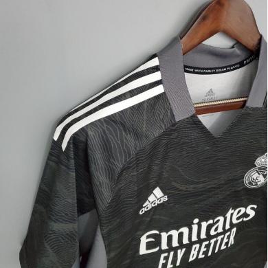 Camiseta Real M adrid Portero 2021/2022 Negra