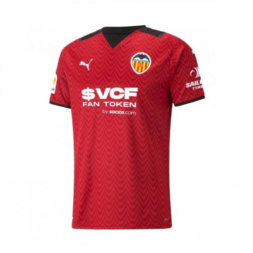 Camiseta Valencia CF Segunda Equipaci\u00f3n 2021\/2022 Ni\u00f1o