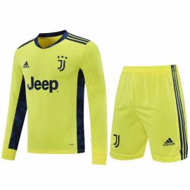 Camiseta Juventus Portero Amarillo 2021 Manga Larga